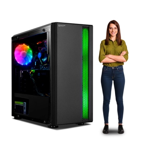 CPU Oficina Computadora Intel Core I7 12700 12th RAM 16GB SSD 1TB M.2 TARJETA H610 FUENTE PODER REAL 350W